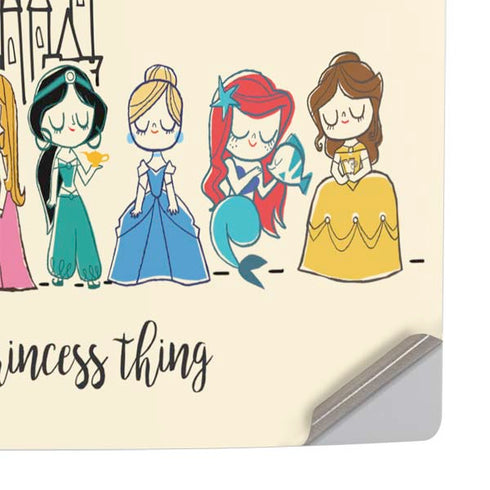 Disney Princess Its A Princess Thing Art PS5 Slim Digital Edition Console Skin