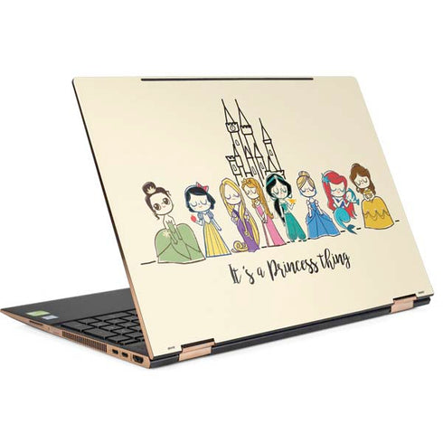 Disney Princess Its A Princess Thing Art HP Spectre Skin