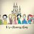 Disney Princess Its A Princess Thing Art Surface Book 2 13.5in Skin