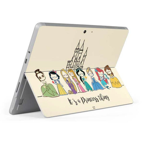 Disney Princess Its A Princess Thing Art Surface Go Skin