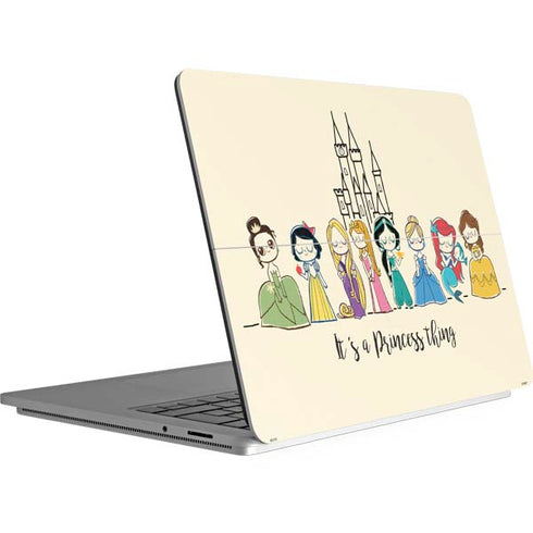 Disney Princess Its A Princess Thing Art Surface Laptop Studio Skin