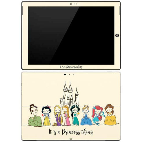 Disney Princess Its A Princess Thing Art Surface Pro 3 Skin