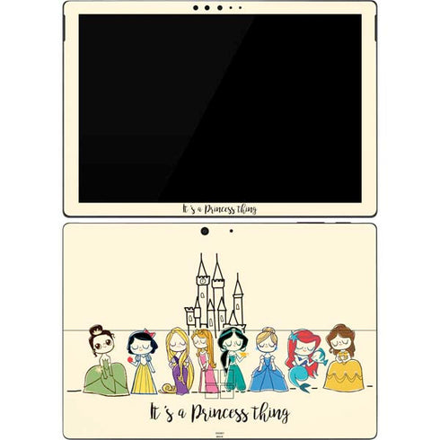 Disney Princess Its A Princess Thing Art Surface Pro 7 Skin