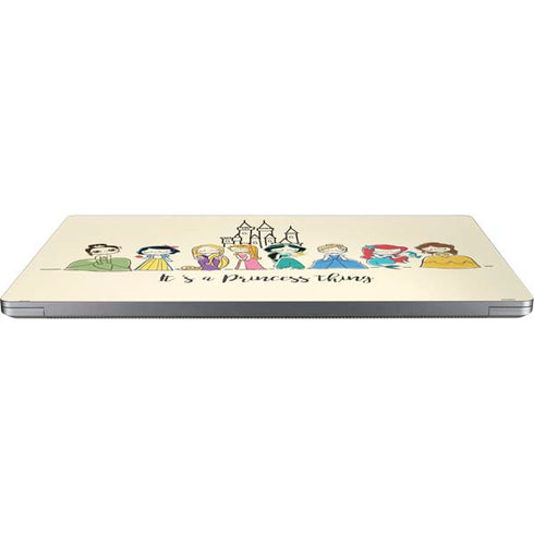 Disney Princess Its A Princess Thing Art Universal Laptop 12in (9.8 x 6.8in) Skin
