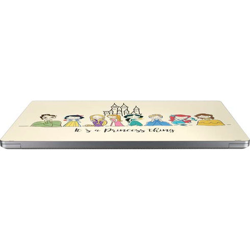 Disney Princess Its A Princess Thing Art Universal Laptop 18in (14.6 x 10.6in) Skin