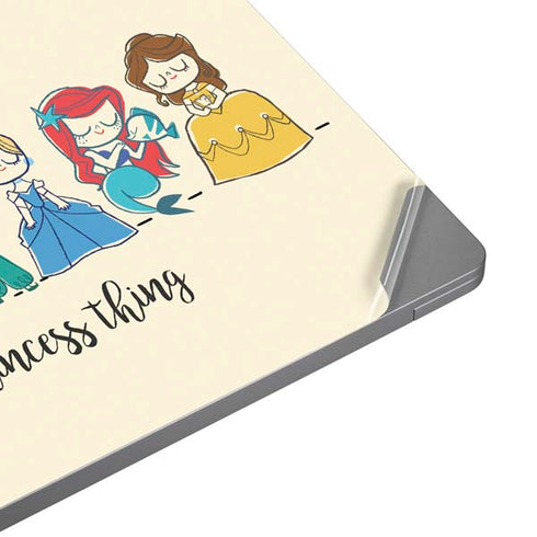 Disney Princess Its A Princess Thing Art Universal Laptop 18in (14.6 x 10.6in) Skin