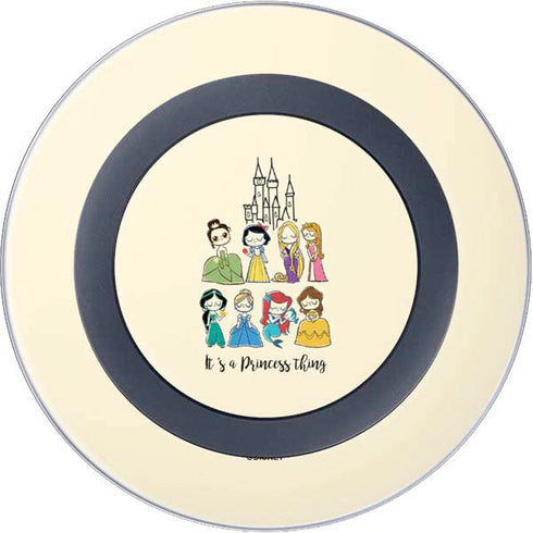 Disney Princess Its A Princess Thing Art Wireless Charger Skin
