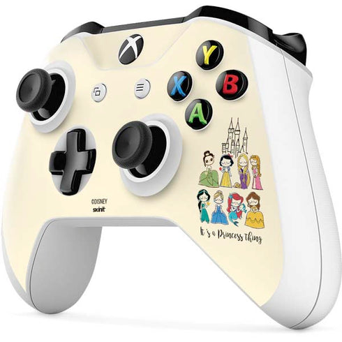 Disney Princess Its A Princess Thing Art Xbox One S All-Digital Edition Bundle Skin