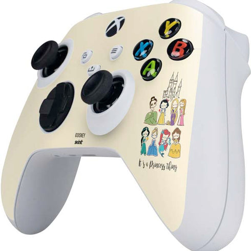 Disney Princess Its A Princess Thing Art Xbox Series S Controller Skin