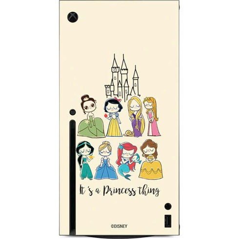 Disney Princess Its A Princess Thing Art Xbox Series X Console Skin