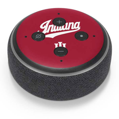 Indiana University IU Hoosiers Amazon Echo Dot Skin