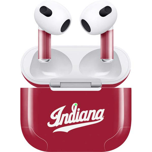 Indiana University IU Hoosiers Apple AirPods (3rd Gen 2021) Skin