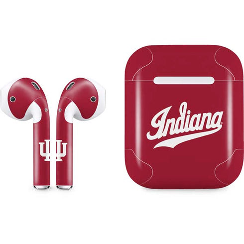 Indiana University IU Hoosiers Apple AirPods Skin
