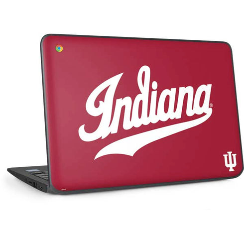 Indiana University IU Hoosiers HP Chromebook Skin