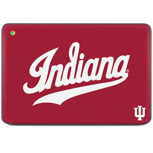 Indiana University IU Hoosiers HP Chromebook Skin