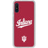 Indiana University IU Hoosiers Galaxy A10e Clear Case
