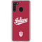 Indiana University IU Hoosiers Galaxy A21 Clear Case