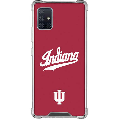 Indiana University IU Hoosiers Galaxy A51 5G Clear Case