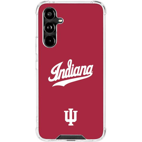 Indiana University IU Hoosiers Galaxy A54 5G Clear Case