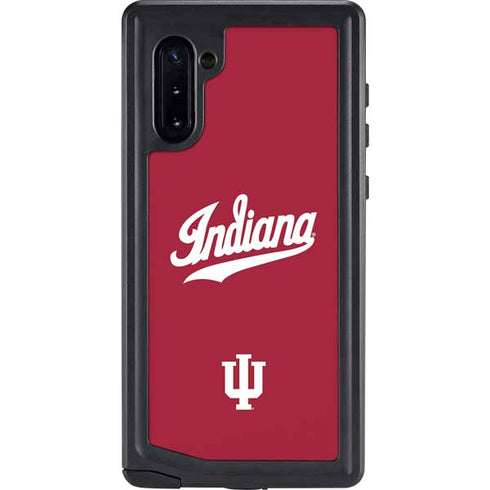 Indiana University IU Hoosiers Galaxy Note 10 Waterproof Case