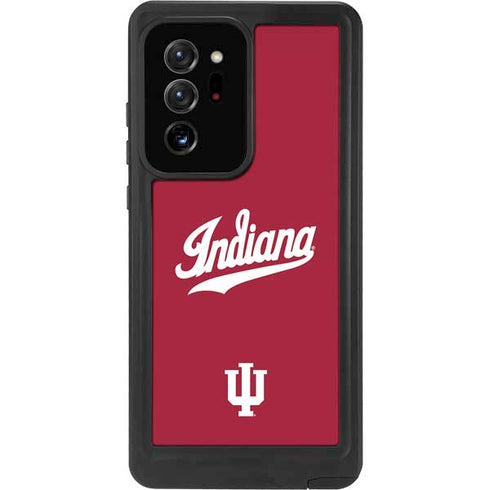 Indiana University IU Hoosiers Galaxy Note20 Ultra 5G Waterproof Case