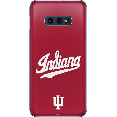 Indiana University IU Hoosiers Galaxy S10e Skin