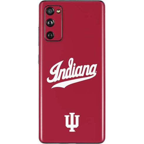 Indiana University IU Hoosiers Galaxy S20 Fan Edition Skin