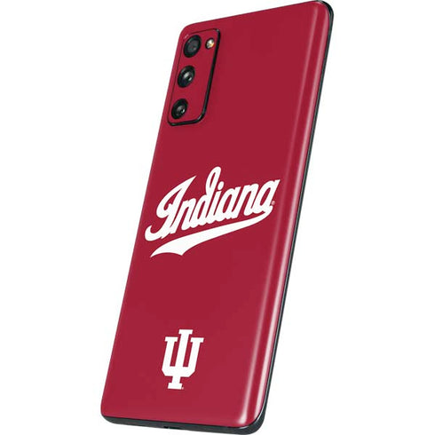 Indiana University IU Hoosiers Galaxy S20 Fan Edition Skin