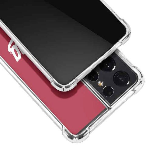 Indiana University IU Hoosiers Galaxy S21 Ultra 5G Clear Case