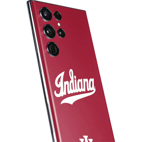 Indiana University IU Hoosiers Galaxy S22 Ultra Skin