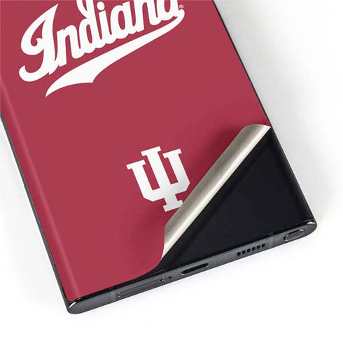 Indiana University IU Hoosiers Galaxy S22 Ultra Skin