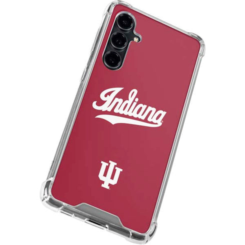 Indiana University IU Hoosiers Galaxy S23 FE Clear Case