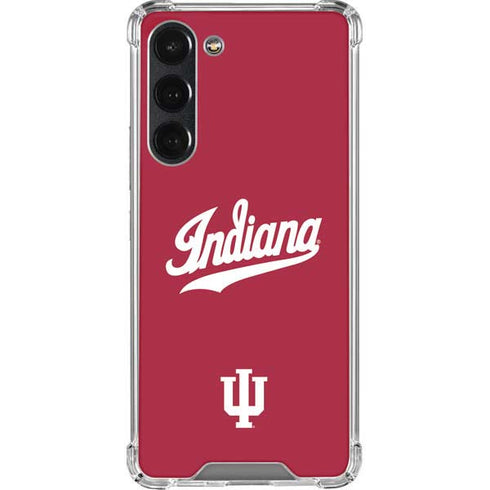 Indiana University IU Hoosiers Galaxy S23 Plus Clear Case