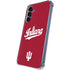 Indiana University IU Hoosiers Galaxy S24 Clear Case