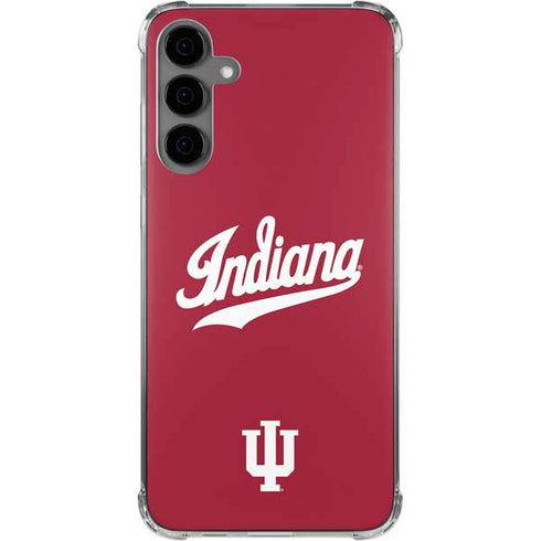 Indiana University IU Hoosiers Galaxy S24 Plus Clear Case