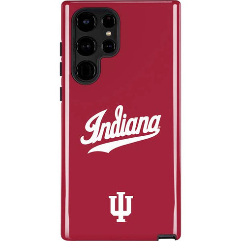 Indiana University IU Hoosiers Galaxy S24 Ultra Impact Case
