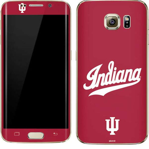 Indiana University IU Hoosiers Galaxy S7 Edge Skin