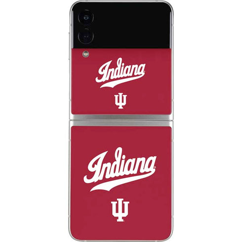Indiana University IU Hoosiers Galaxy Z Flip3 5G Skin
