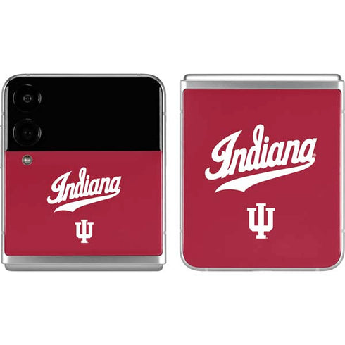 Indiana University IU Hoosiers Galaxy Z Flip4 5G Skin