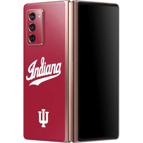 Indiana University IU Hoosiers Galaxy Z Fold2 5G Skin