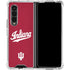 Indiana University IU Hoosiers Galaxy Z Fold4 5G Clear Case