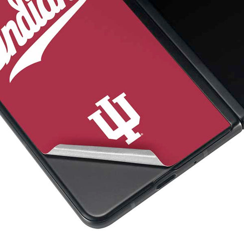 Indiana University IU Hoosiers Galaxy Z Fold4 5G Skin