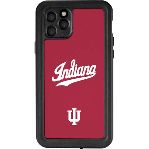 Indiana University IU Hoosiers iPhone 11 Pro Waterproof Case