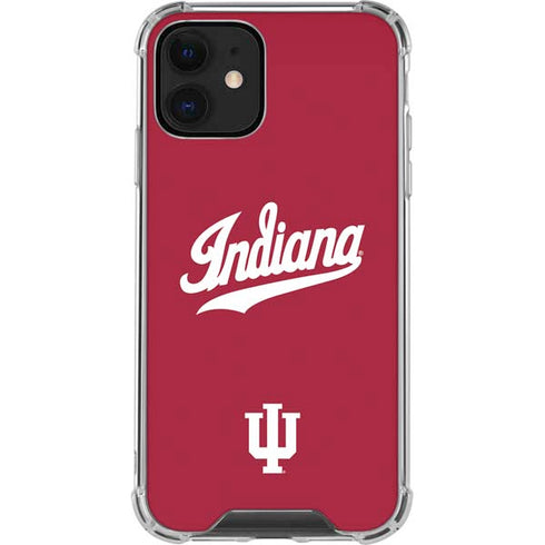 Indiana University IU Hoosiers iPhone 12 Clear Case