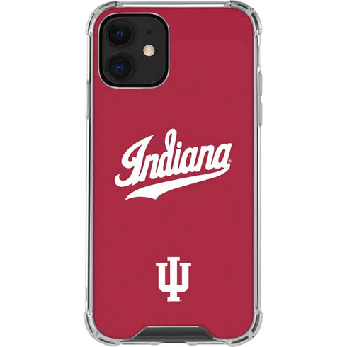 Indiana University IU Hoosiers iPhone 12 Mini Clear Case