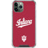 Indiana University IU Hoosiers iPhone 12 Pro Clear Case