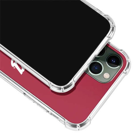 Indiana University IU Hoosiers iPhone 12 Pro Clear Case