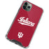 Indiana University IU Hoosiers iPhone 12 Pro Clear Case