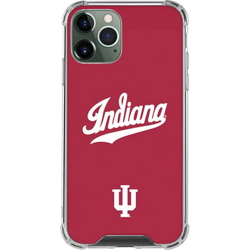 Indiana University IU Hoosiers iPhone 12 Pro Max Clear Case
