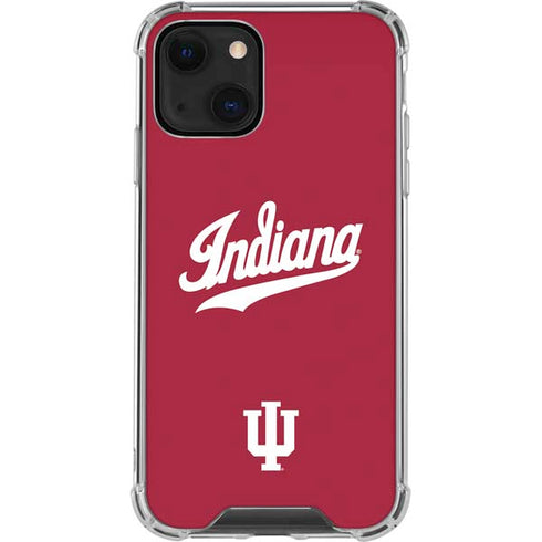 Indiana University IU Hoosiers iPhone 14 Plus Clear Case